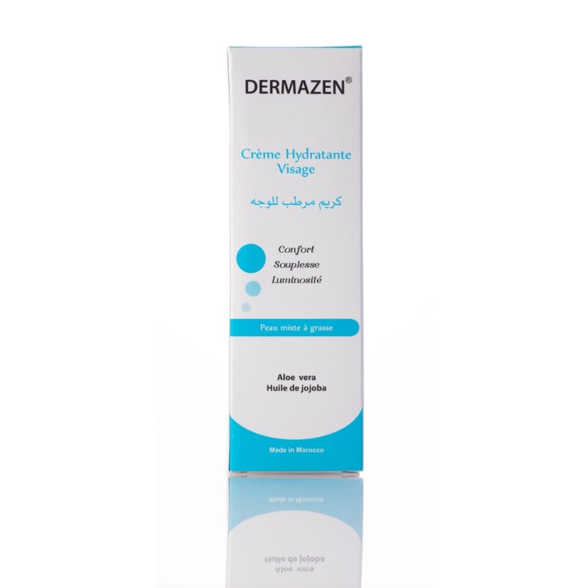 Crème Hydratante Visage Peau Grasse DERMAZEN Crème Hydratante Visage “Peau grasse” DERMAZEN