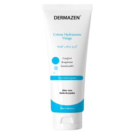 Crème Hydratante Visage Peau grasse Dermazen Maroc