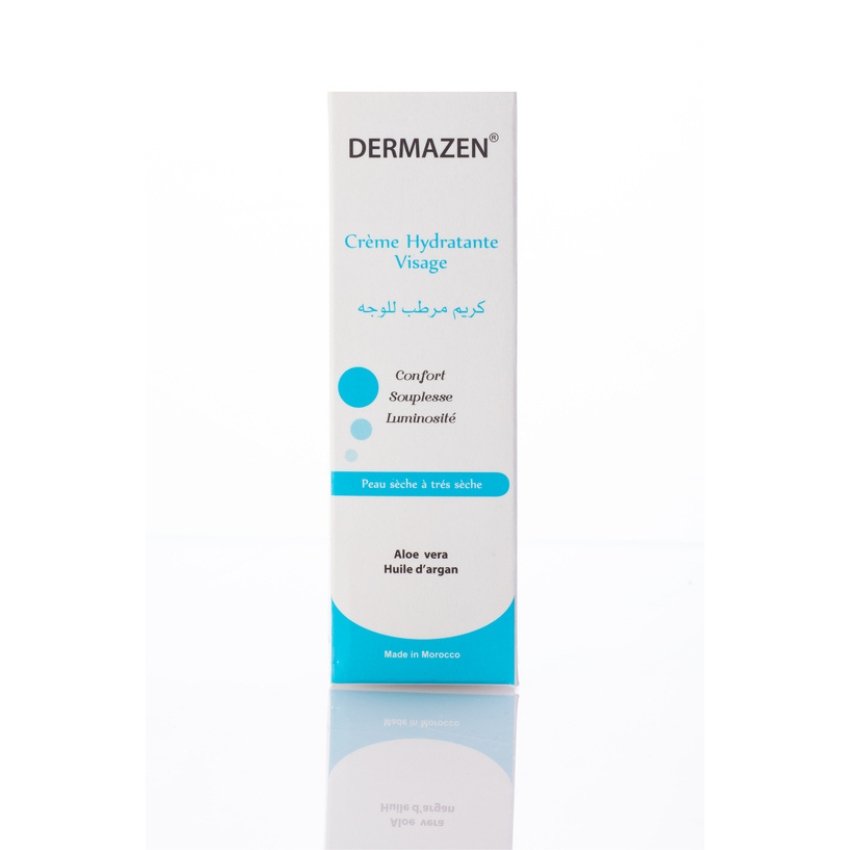 Crème hydratante Visage peau sèche DERMAZEN Crème hydratante Visage peau sèche DERMAZEN