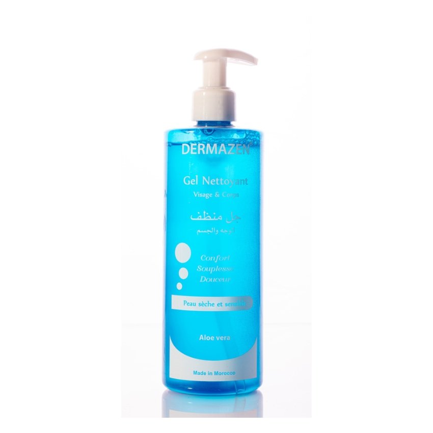 Gel Nettoyant visage et corps DERMAZEN Gel Nettoyant visage & corps DERMAZEN