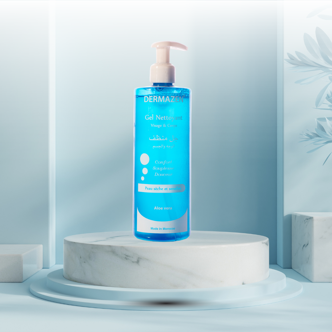 Gel Nettoyant Visage & Corps DERMAZEN