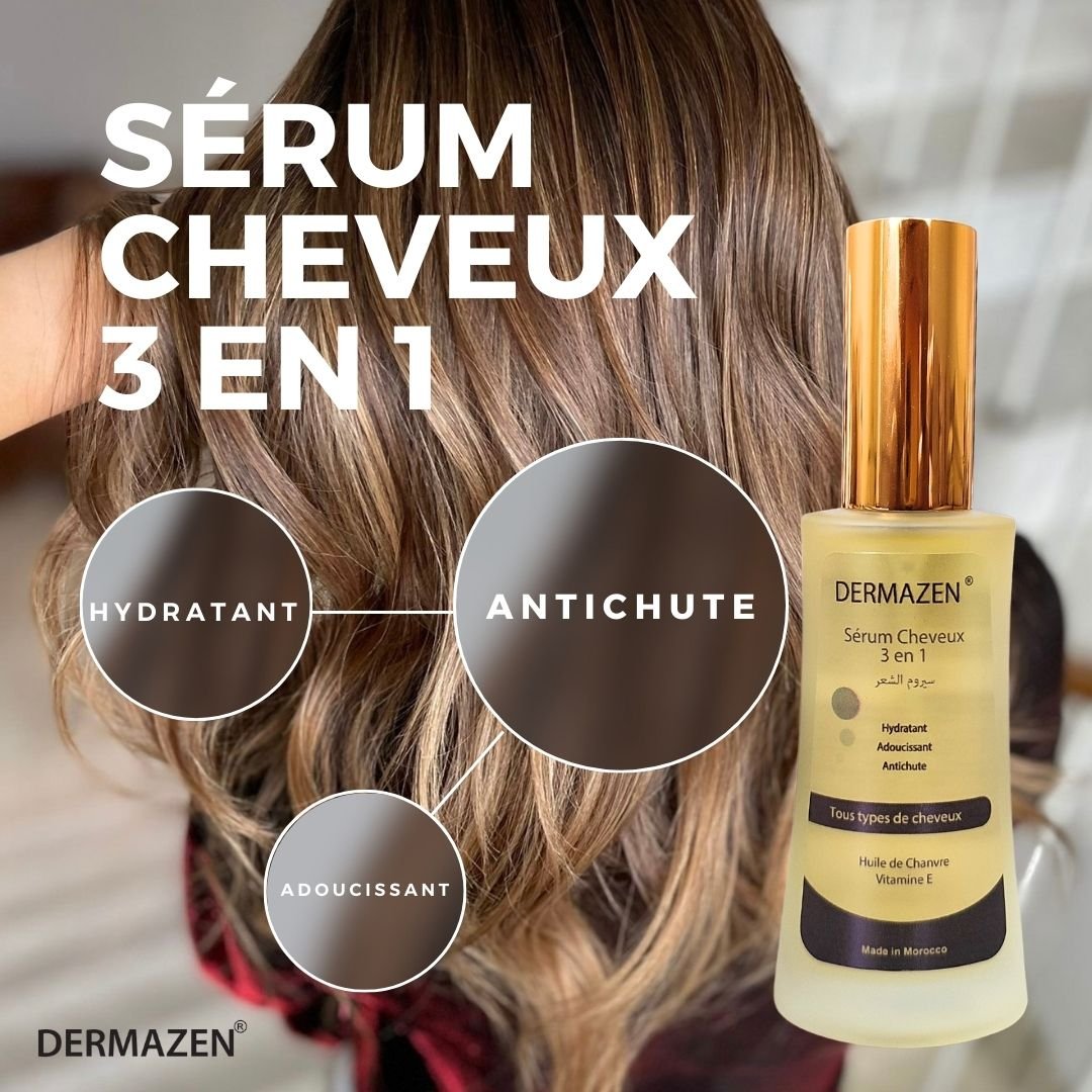 Sérum Cheveux 3 en 1 DERMAZEN