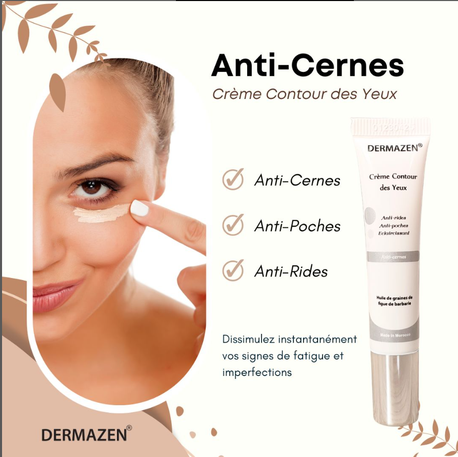 Crème Anticernes Contour Des Yeux DERMAZEN
